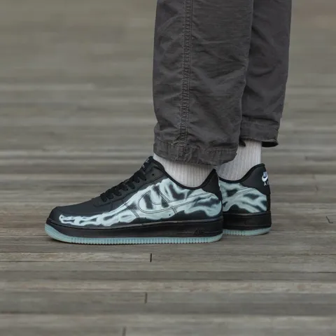 Nike Air Force Skeleton Black