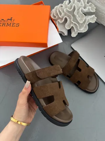 Hermes Sandals Brown