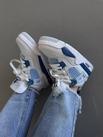 AIR JORDAN RETRO 4 | INDUSTRIAL BLUE premium (р)