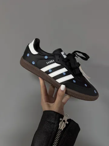ADIDAS SAMBA | «FLORAL BLACK » premium (6)
