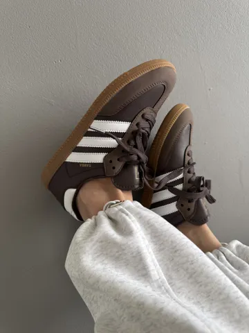ADIDAS SAMBA | BROWN / WHITE premium (р)