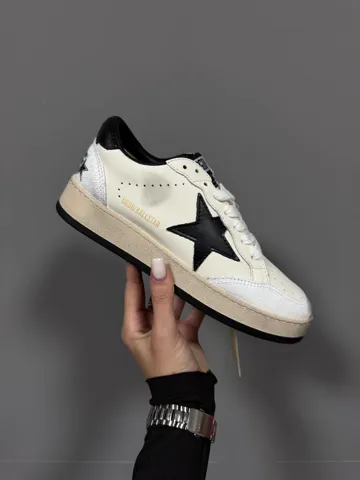GOLDEN GOOSE BALLSTAR | DIRTY WHITE / BLACK premium (3)