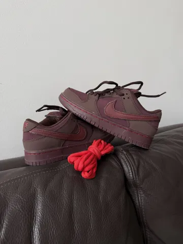 NIKE SB DUNK | BURGUNDY CRUSH premium (б)