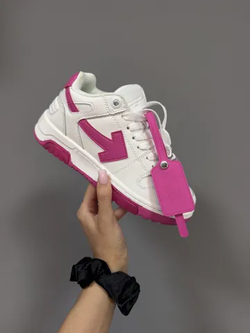OFF WHITE OUT OF OFFICE | WHITE / FUCHSIA (6)
